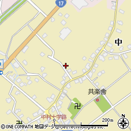 新潟県南魚沼市中224-3周辺の地図