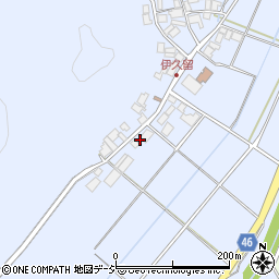 石川県七尾市伊久留町（マ）周辺の地図