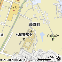 石川県七尾市藤野町リ8周辺の地図