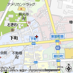 三崎屋ふとん店周辺の地図