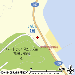 石川県七尾市庵町笹ケ谷内周辺の地図