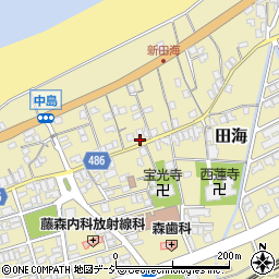 新潟県糸魚川市田海195周辺の地図