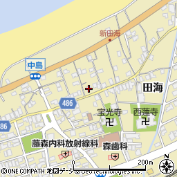 新潟県糸魚川市田海216周辺の地図