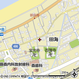 新潟県糸魚川市田海632周辺の地図