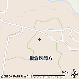 新潟県上越市板倉区筒方下筒方周辺の地図