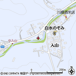 福島県いわき市内郷白水町入山34周辺の地図