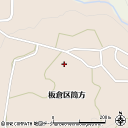 新潟県上越市板倉区筒方（下筒方）周辺の地図
