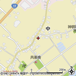 新潟県南魚沼市中543周辺の地図