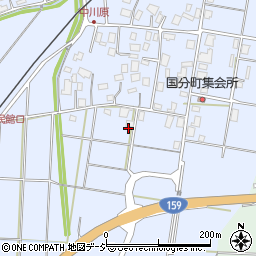 石川県七尾市国分町ル周辺の地図
