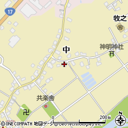 新潟県南魚沼市中563-1周辺の地図
