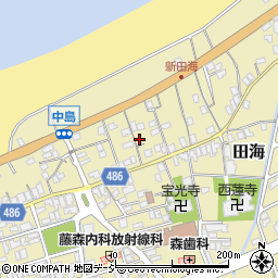 新潟県糸魚川市田海213周辺の地図