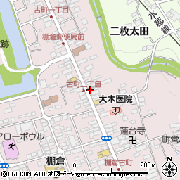 深谷造花店周辺の地図