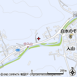 福島県いわき市内郷白水町入山45周辺の地図