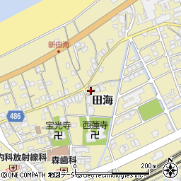 新潟県糸魚川市田海670周辺の地図
