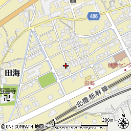 新潟県糸魚川市田海768周辺の地図