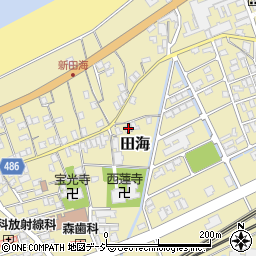 新潟県糸魚川市田海692周辺の地図