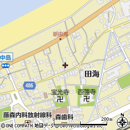新潟県糸魚川市田海162周辺の地図