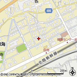 新潟県糸魚川市田海893-13周辺の地図