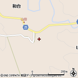 福島県棚倉町（東白川郡）山田（杉ノ入）周辺の地図