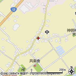 新潟県南魚沼市中558周辺の地図