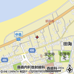 新潟県糸魚川市田海208周辺の地図