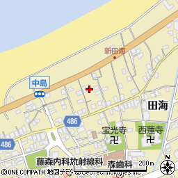 新潟県糸魚川市田海198周辺の地図