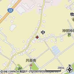 新潟県南魚沼市中577周辺の地図