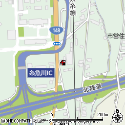 ａｐｏｌｌｏｓｔａｔｉｏｎ糸魚川インターＳＳ周辺の地図