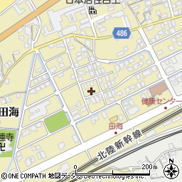 新潟県糸魚川市田海893-11周辺の地図