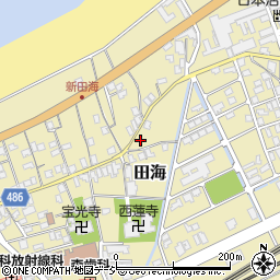 新潟県糸魚川市田海696周辺の地図