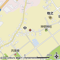 新潟県南魚沼市中584周辺の地図