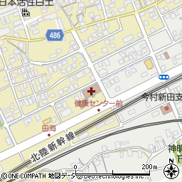糸魚川市　青海保健センター周辺の地図