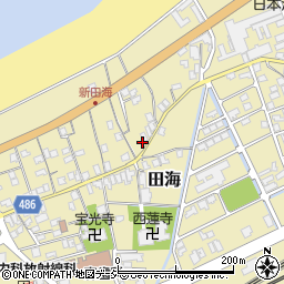 新潟県糸魚川市田海140周辺の地図