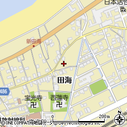 新潟県糸魚川市田海700周辺の地図