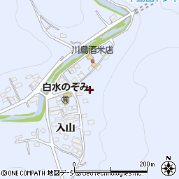 福島県いわき市内郷白水町入山11周辺の地図