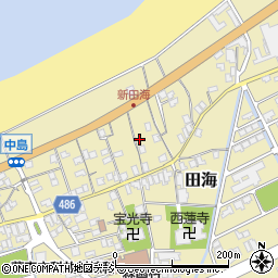 新潟県糸魚川市田海166周辺の地図
