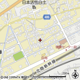 新潟県糸魚川市田海892-8周辺の地図