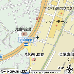 株式会社オガタ　七尾城址ＳＳ周辺の地図