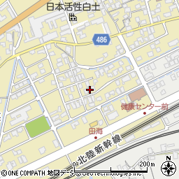新潟県糸魚川市田海892周辺の地図