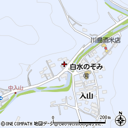 福島県いわき市内郷白水町入山24周辺の地図