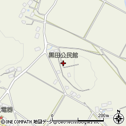 黒田公民館周辺の地図