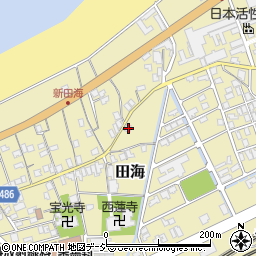 新潟県糸魚川市田海701周辺の地図