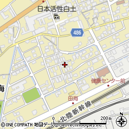 新潟県糸魚川市田海885周辺の地図