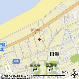 新潟県糸魚川市田海151周辺の地図