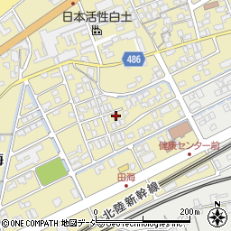 新潟県糸魚川市田海804周辺の地図