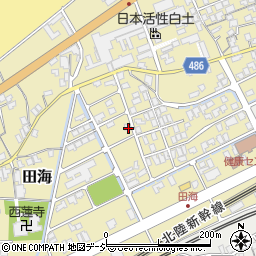 新潟県糸魚川市田海754周辺の地図