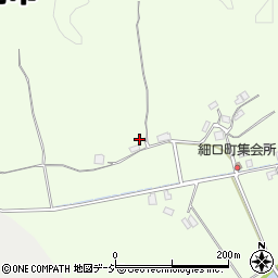 石川県七尾市細口町（チ）周辺の地図