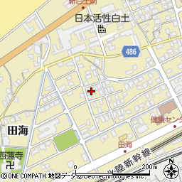 新潟県糸魚川市田海771周辺の地図
