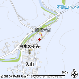 福島県いわき市内郷白水町入山9周辺の地図