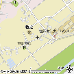 新潟県南魚沼市中695-10周辺の地図